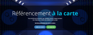 Page d'accueil de soumettre.fr