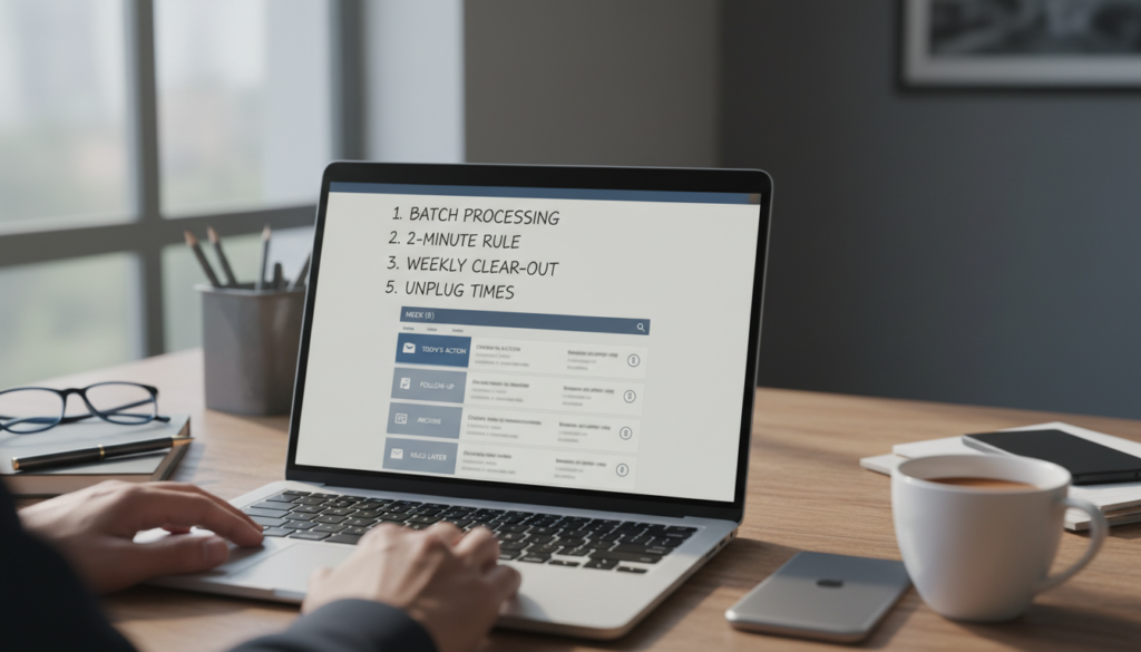 découvrez 5 conseils pratiques pour maîtriser votre boîte mail en entreprise et optimiser votre organisation au quotidien.